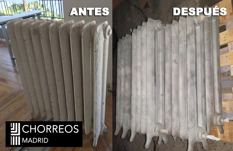Brújula Jarra Recepción Arenado para restauración de mobiliario, radiadores y antigüedades